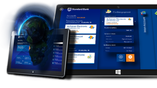 Image of windows 8 native banking application