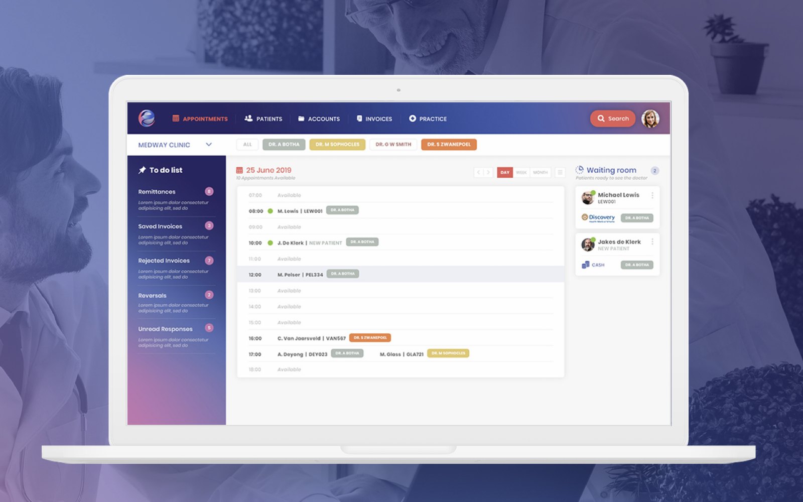 Elle, Healthtech · Practice management platform