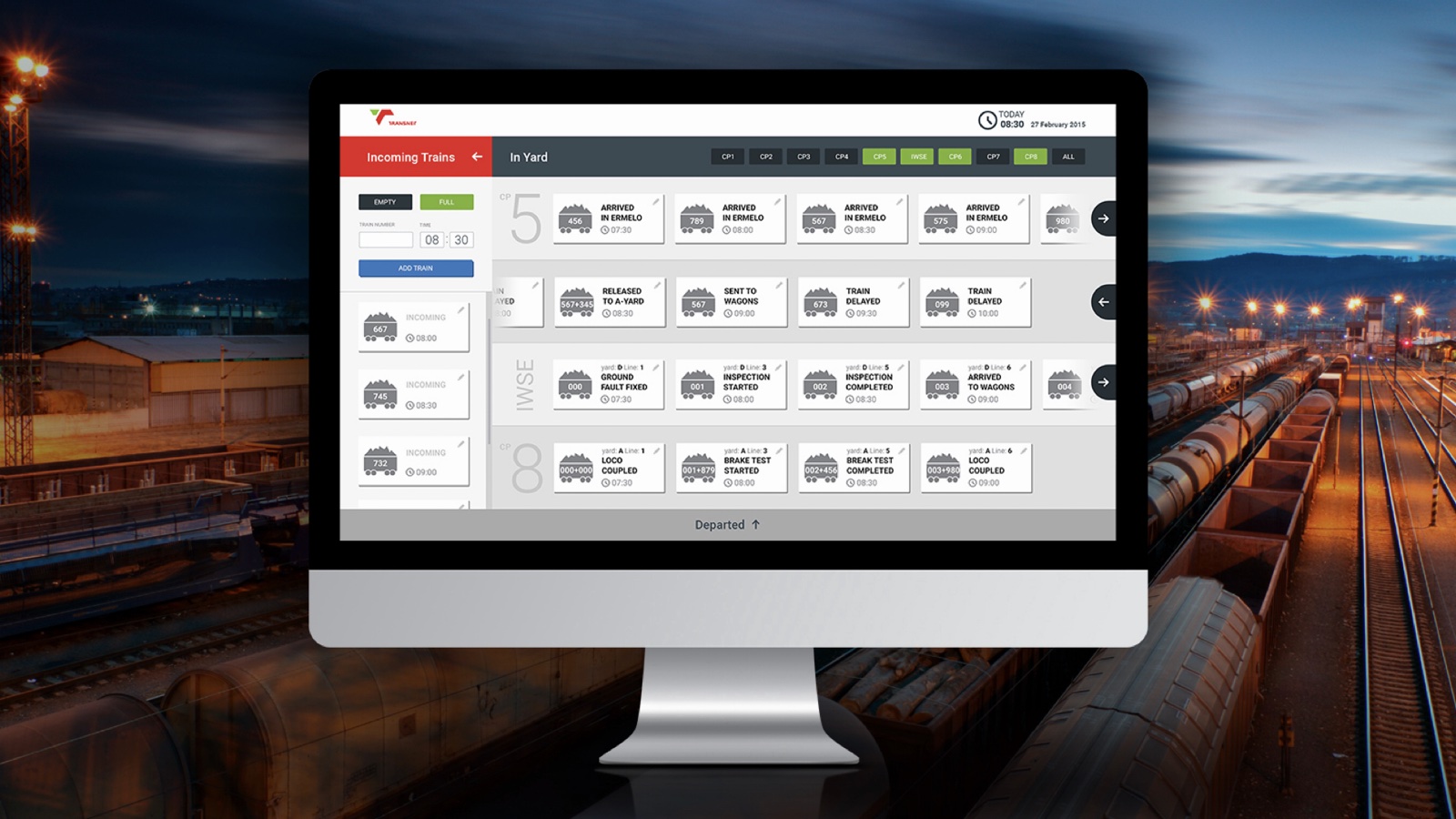 McKinsey, Rail · Yard operations app