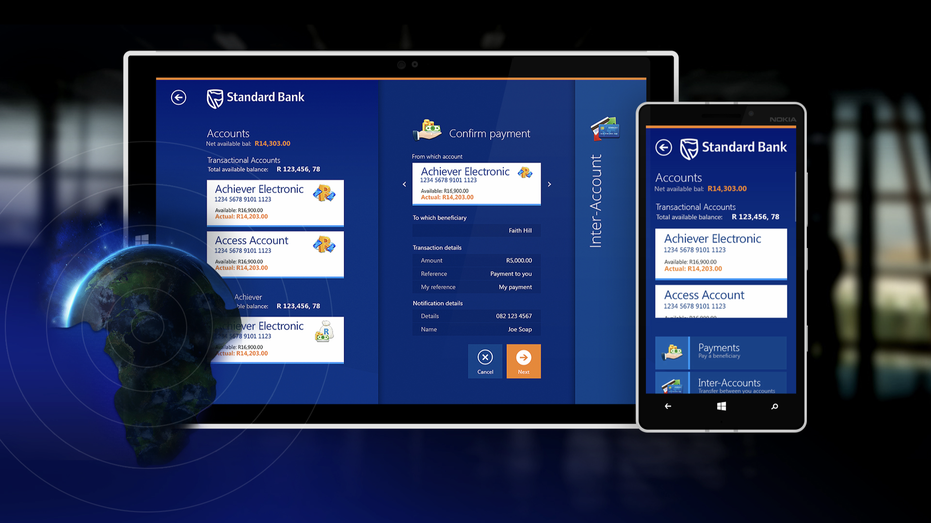 Standard Bank, Banking · Windows 8 app